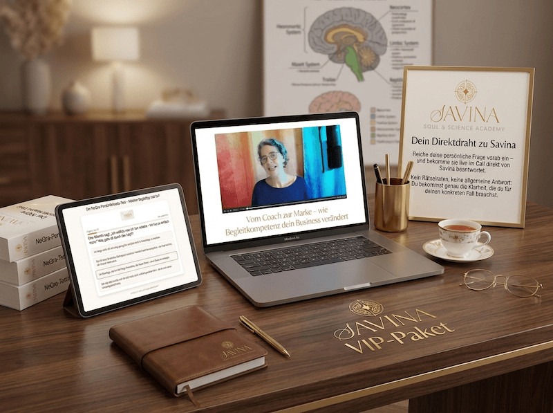 Savina Traumasensible Ausbildung Soul and Science Academy VIP Paket